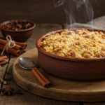 Cinnamon Apple Crumble