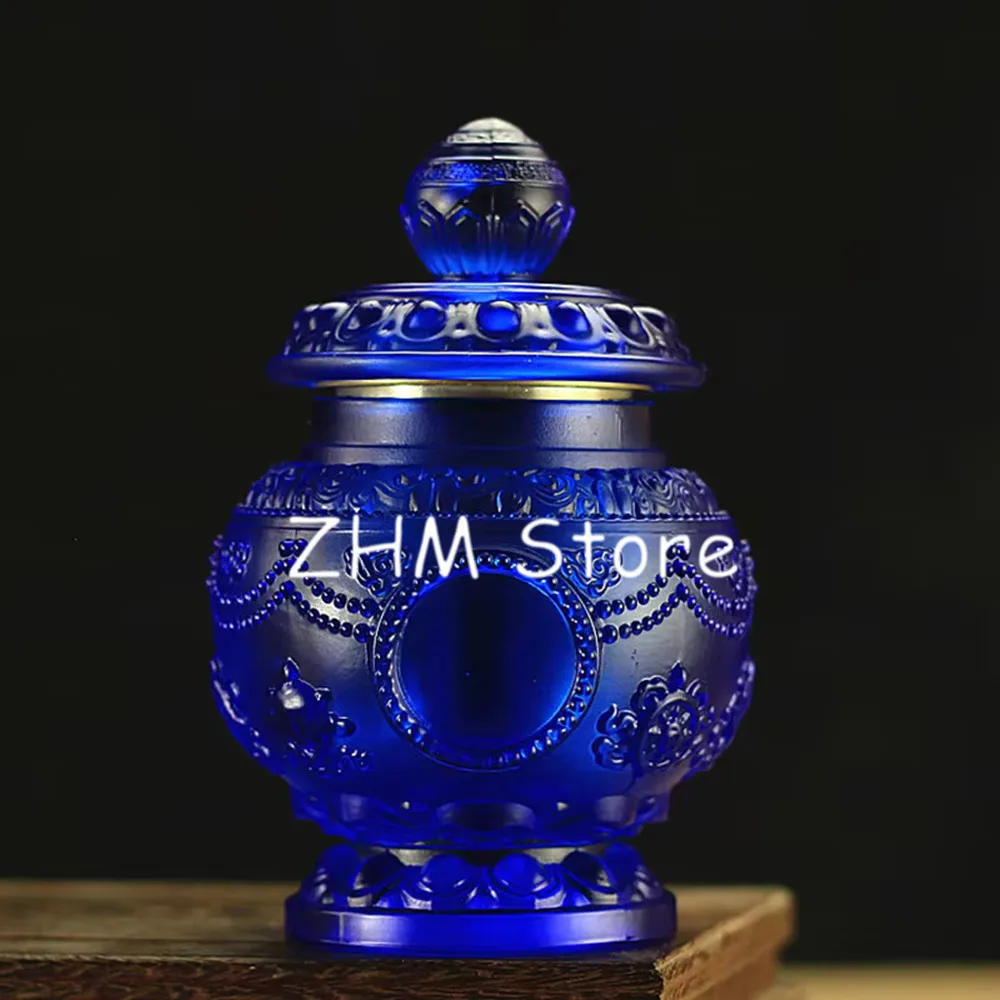 Unlock Positive Energy with the 13cm Tibetan Resin Eight Auspicious Symbol Decor