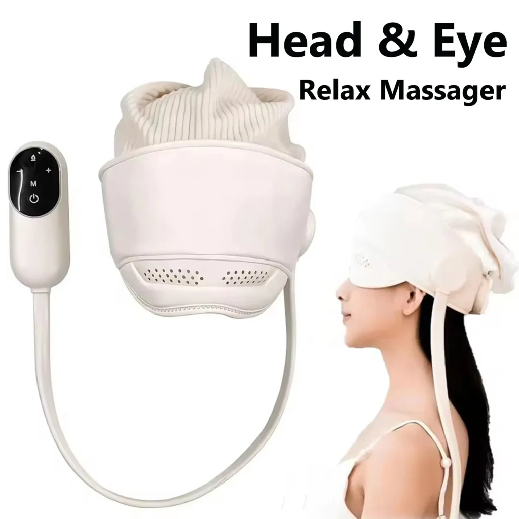 Experience Deep Relaxation and Better Sleep with This Electric Head Massager