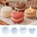 Create Stunning DIY Candles and Treats with the Macaron 3D Silicone Mold