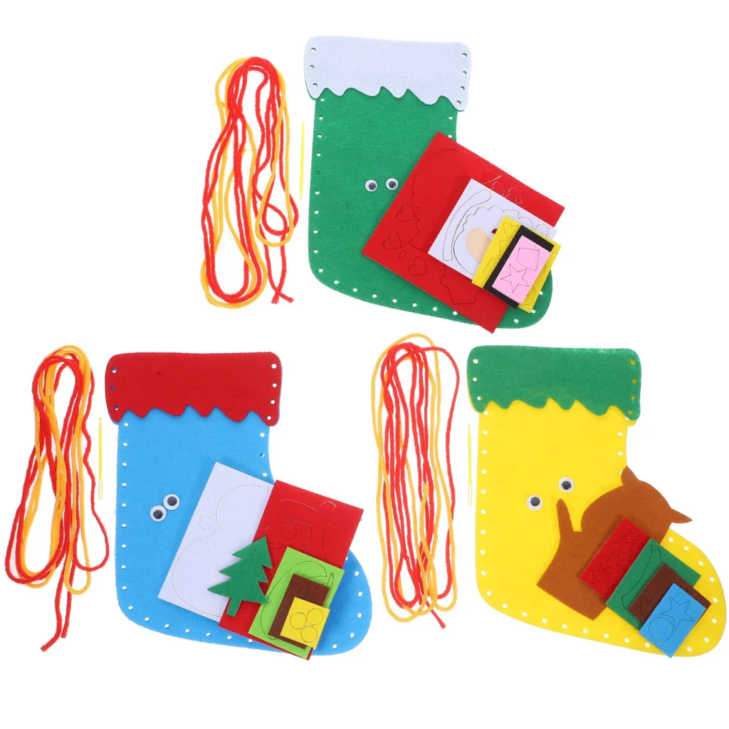 DIY Christmas Stocking Kit for Kids and Parents to Spark Creativity Together