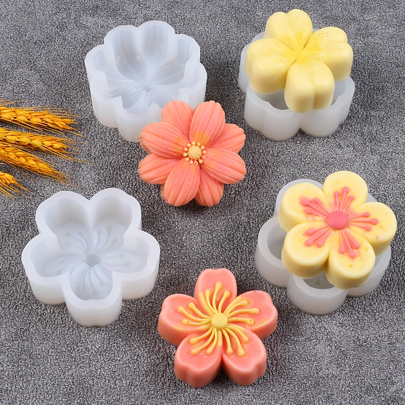 Create Stunning DIY Crafts with the Versatile Cherry Blossom Silicone Mold