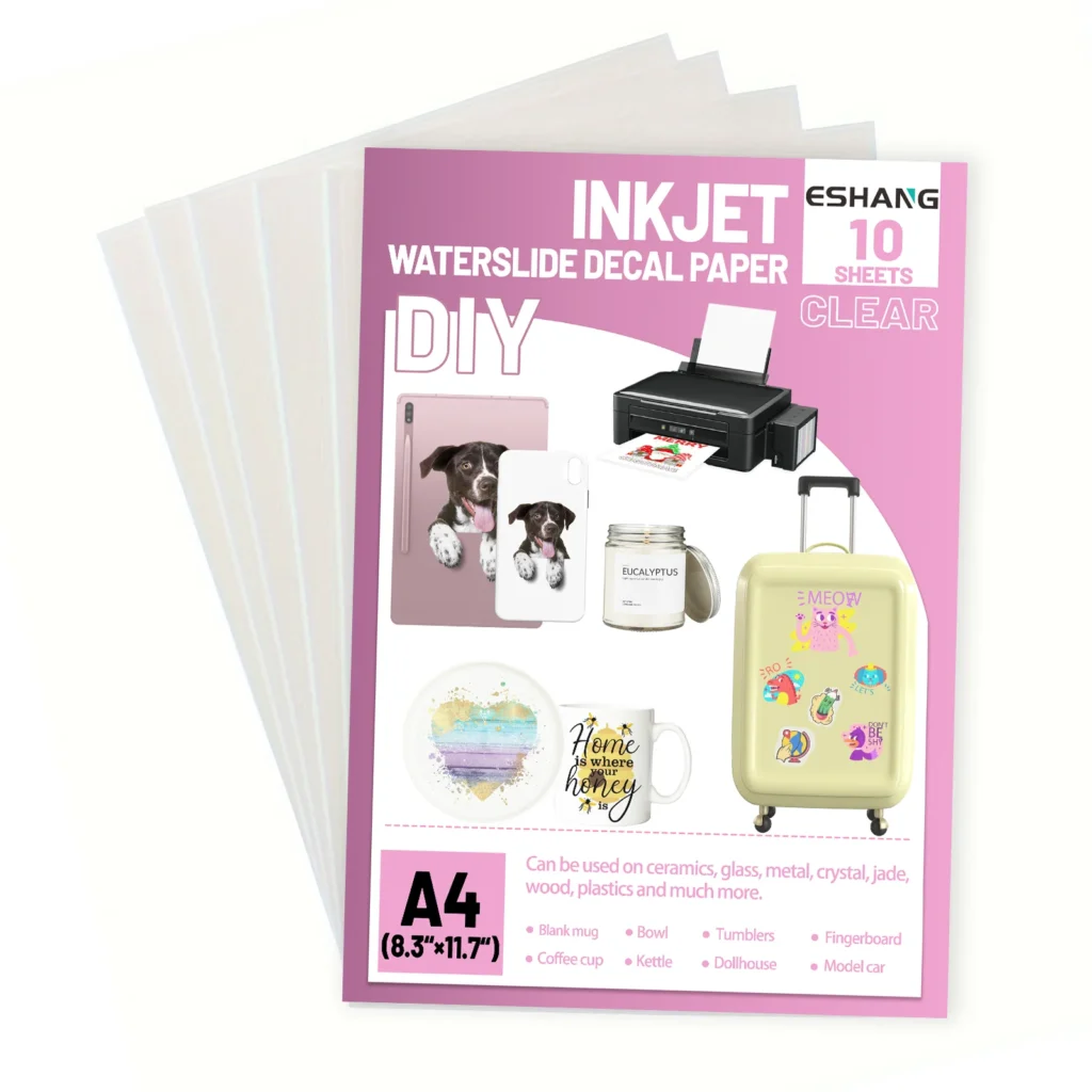 Top Clear Waterslide Decal Paper for Inkjet and Laser Printers Review Top Clear Waterslide Decal Paper for Inkjet and Laser Printers Review